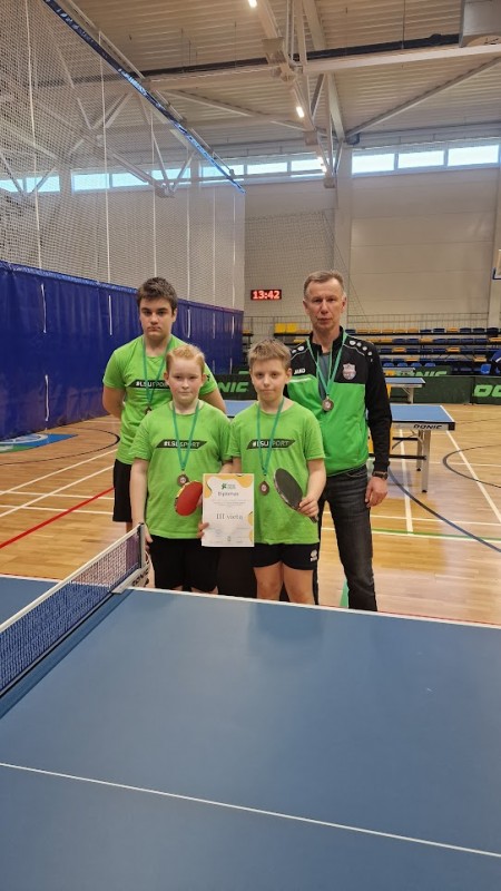 Kelmės sporto centre vyko Lietuvos mokyklų žaidynių stalo teniso tarpzoninės varžybos