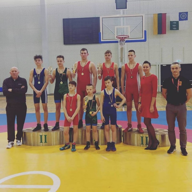 Kelmėje vyko 2019 m. Lietuvos imtynių jaunučių (12-15 metų amžiaus) čempionatas