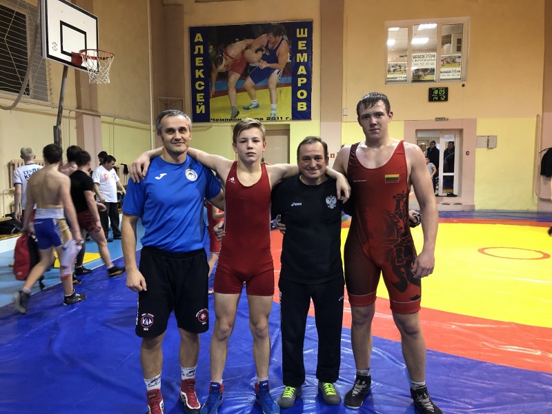 Kaliningrade vyko tarptautinis laisvųjų imtynių jaunių turnyras